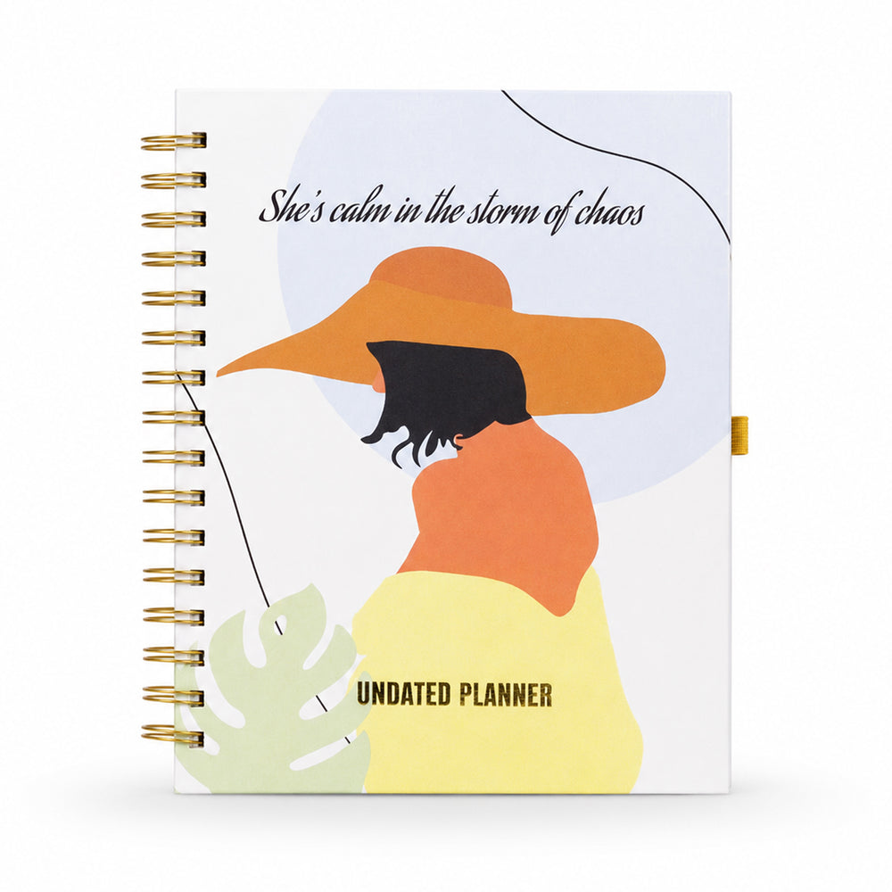 Storm Of Chaos — Undated Planner + Ultimate Sticker Book