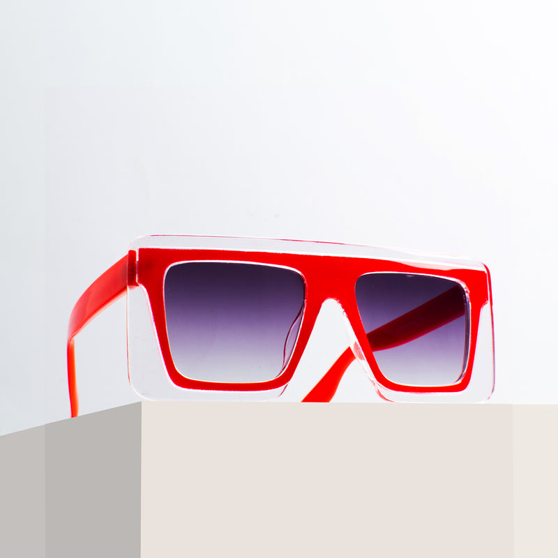 Magic Red Kids Oversized Wonder Shades