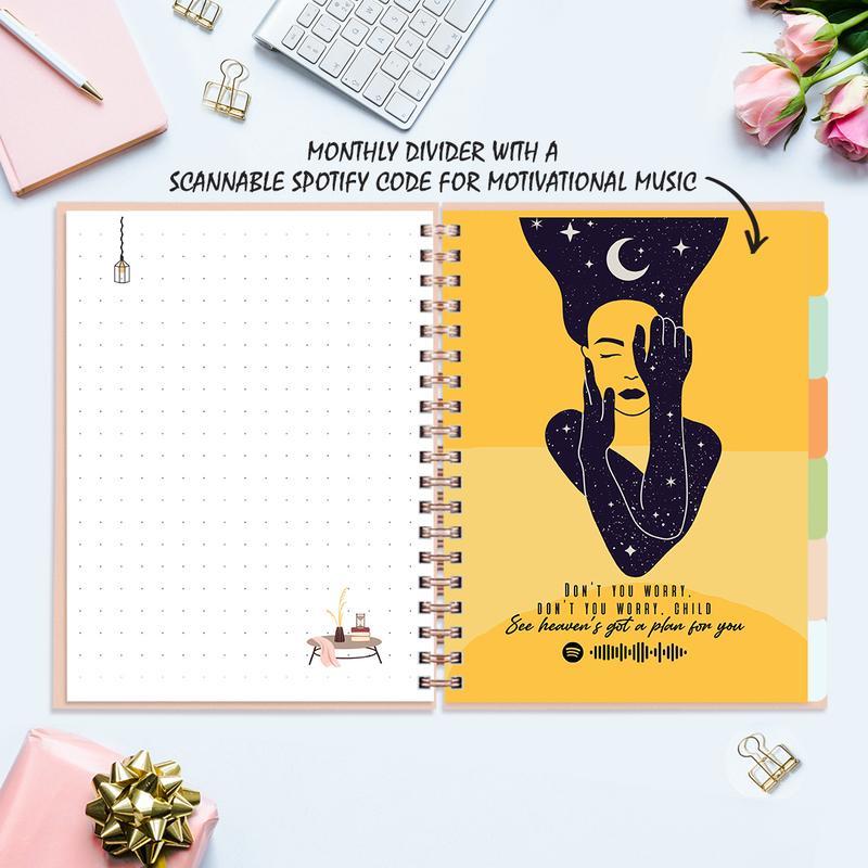 Undated Yearly Planner - Do No Harm Undated Planners June Trading   