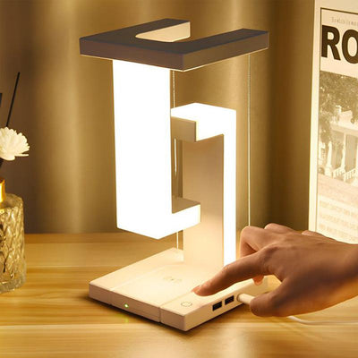 Bright Dock Gravity Table Lamp & Wireless Charger