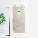 Teddy Hanging Organizers Hanging organisers June Trading Stone Grey  