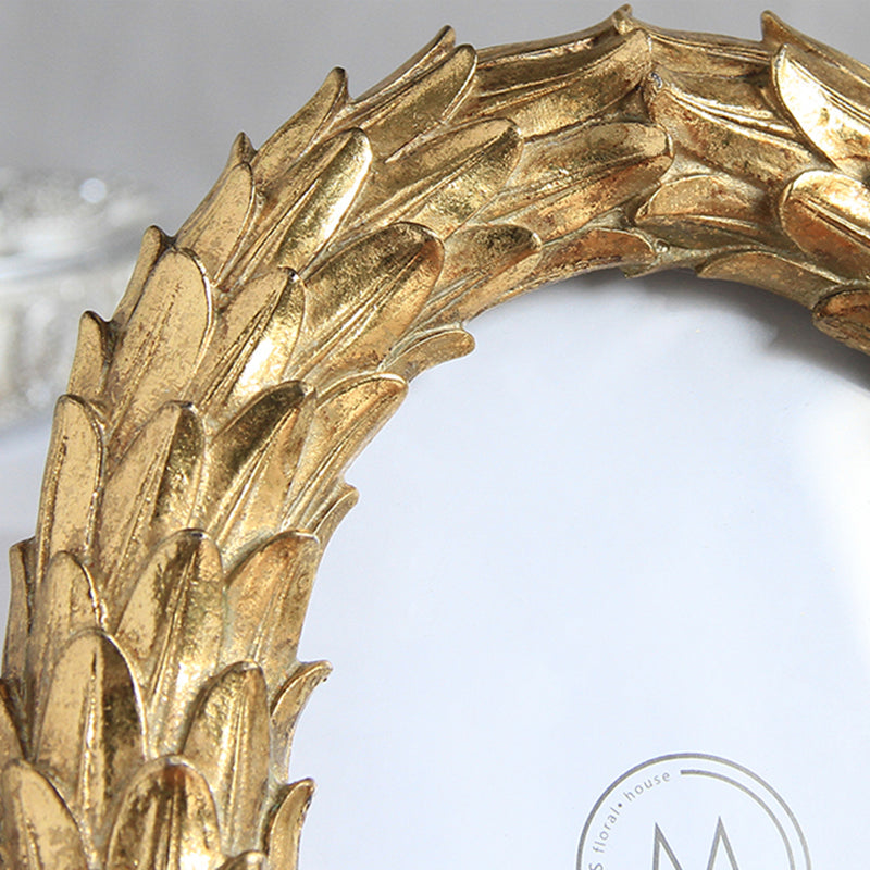 Saoirse Rustic Gold Photo Frame Desk Photo Frame The June Shop   