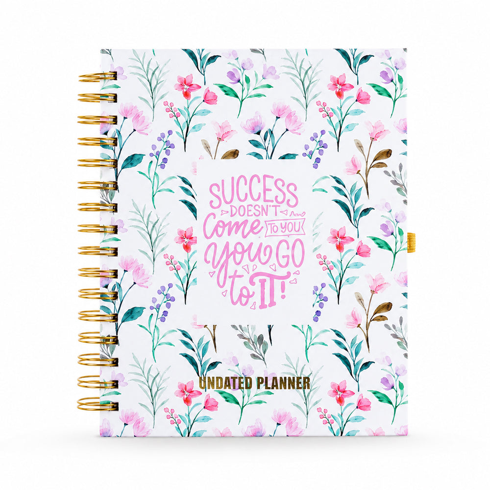 You Go To Success — Undated Planner + Ultimate Sticker Book