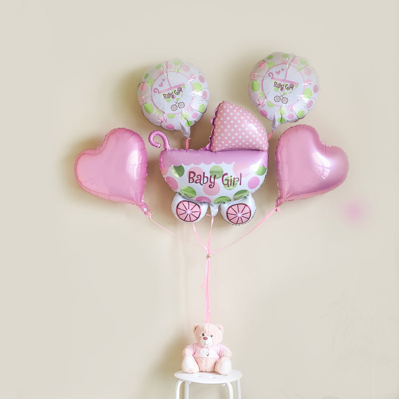 Baby Girl Balloon (Set)
