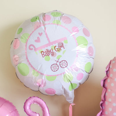 Baby Girl Balloon (Set) Balloon June Trading   
