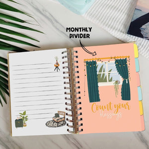 Undated Yearly Planner - Rebel With Cause Undated Planners June Trading   