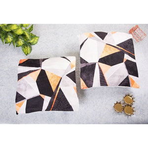 Geometric Print Cushion Cover (Set of 2) Cushion Cover June Trading   