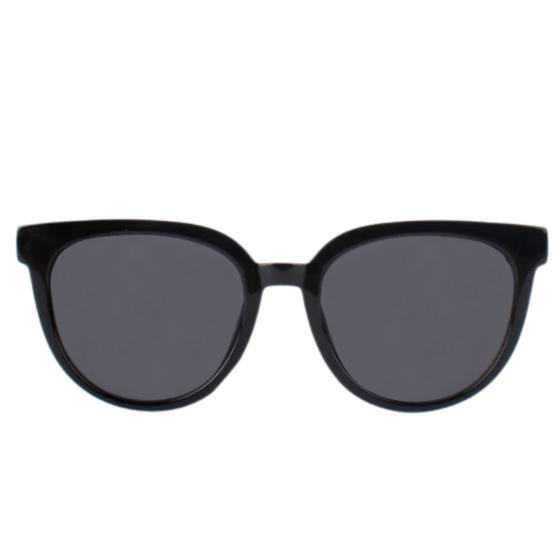 Jade Black Playful Orbit Round Kids' Sunglasses