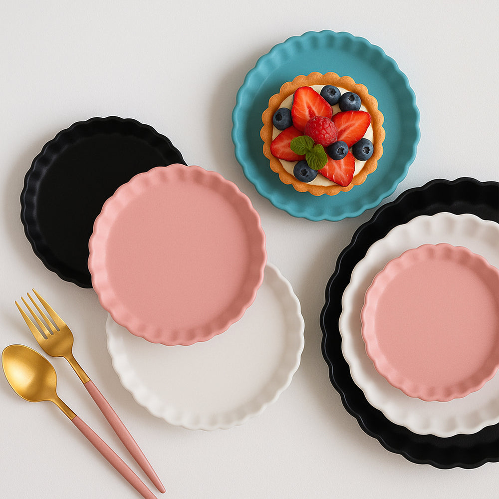 Crinkle Serving Plate