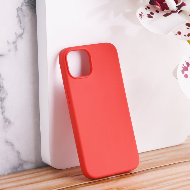 Colour Drop Silicone iPhone 13 Pro Case iPhone 13 Pro June Trading Rouge Red  