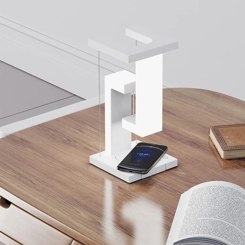 Bright Dock Gravity Table Lamp & Wireless Charger