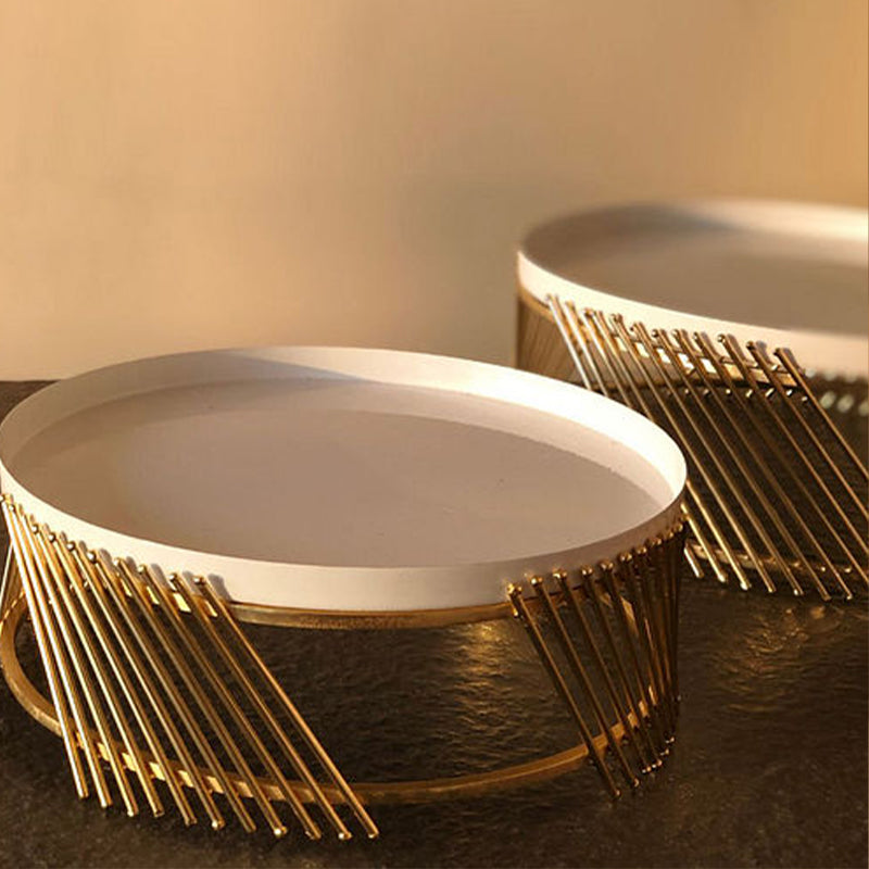 Eisley Golden Twirl Stand Metal Stand The June Shop   