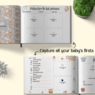 Baby Record Book - A Mother's Touch Baby Record Books June Trading   