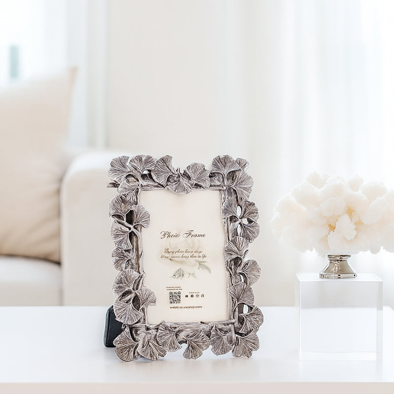 Avenoir Silver Gingko Photo Frame