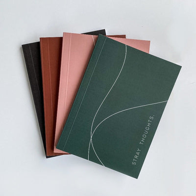 Stray Thoughts Diary Notebooks Anme Emerald  