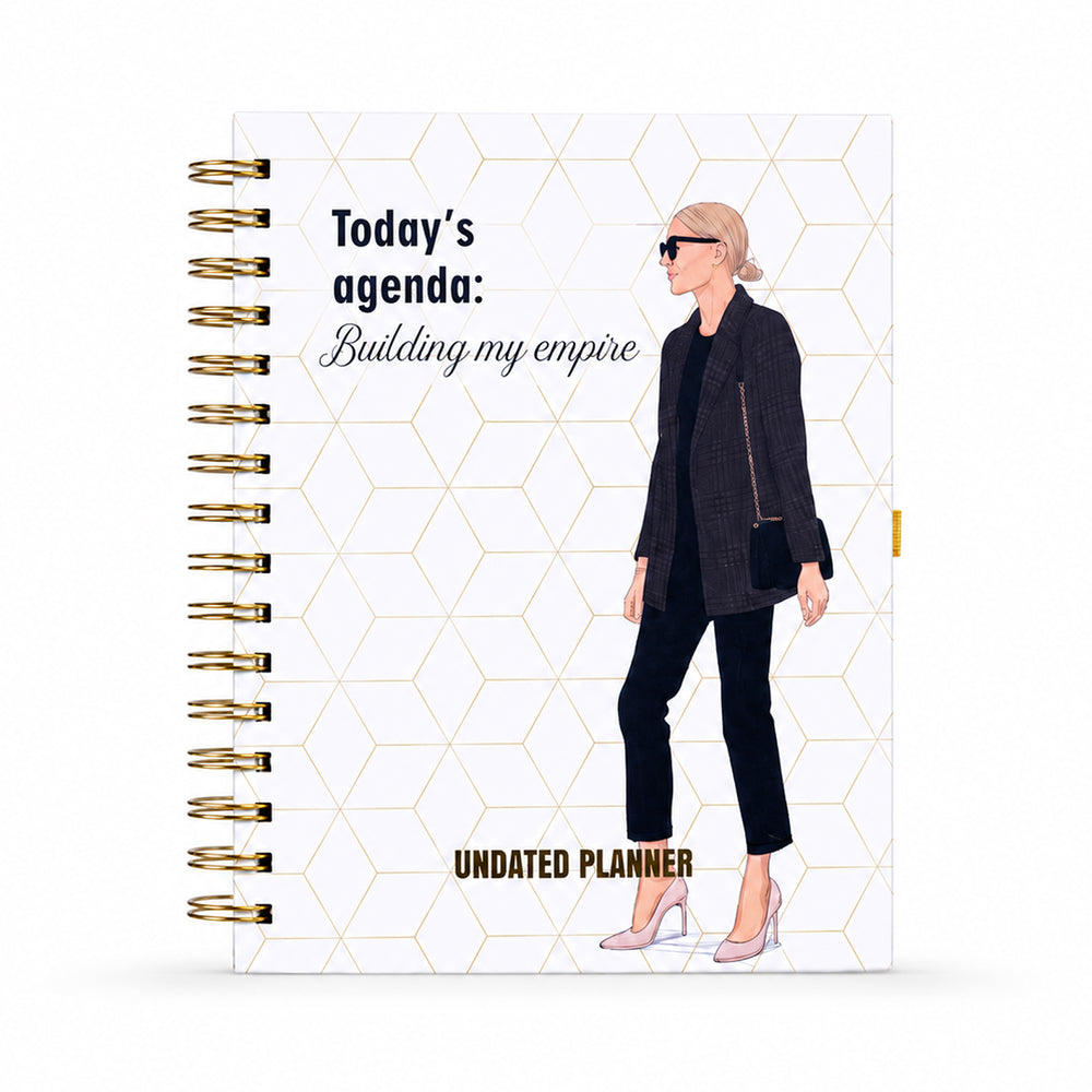 Building My Empire — Undated Planner + Ultimate Sticker Book