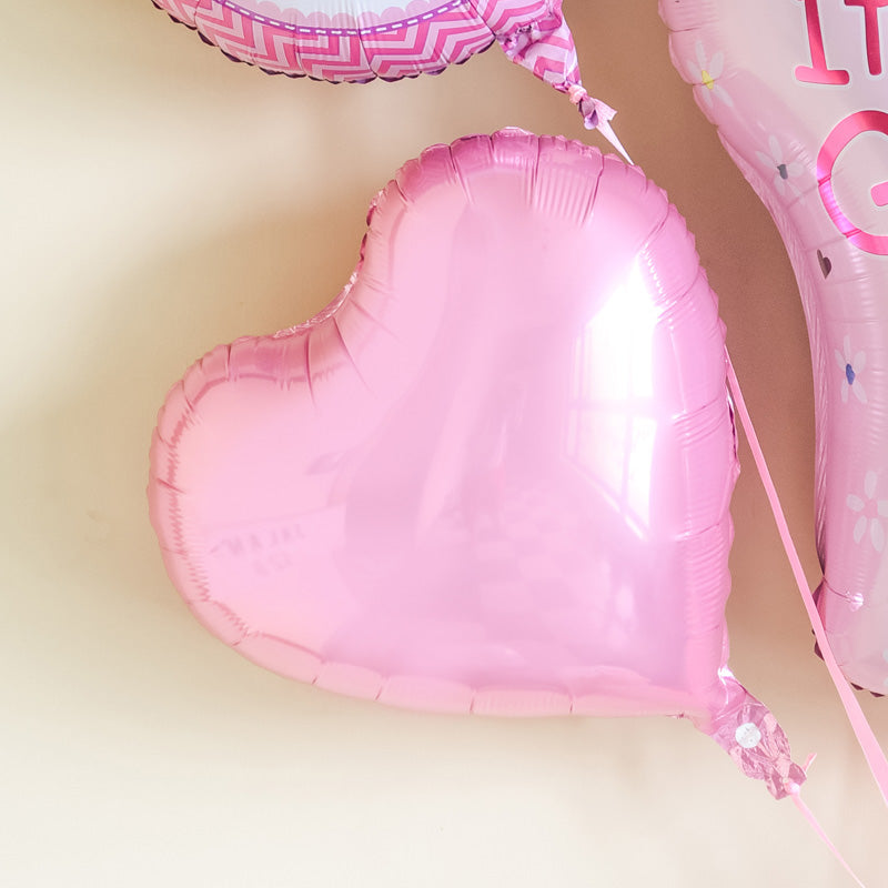 Its a Girl Feet Balloon (Set) Balloon June Trading   