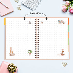 Undated Yearly Planner - Business Is My Cardio Undated Planners June Trading   