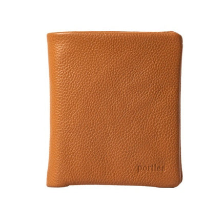 Portlee NDM Leather Note Case Wallet, Tan Wallet Portlee   