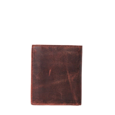 Portlee Leather Hunter Note Case Wallet, Red Wallet Portlee   