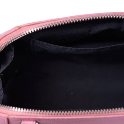 Genuine Leather Women's Casual Sling Bag, Light Pink Women Sling Bag Portlee   
