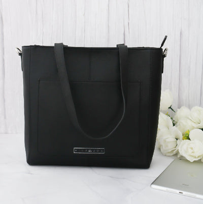 A La mode - Tote bag Tote Bag Pipa Box Black  