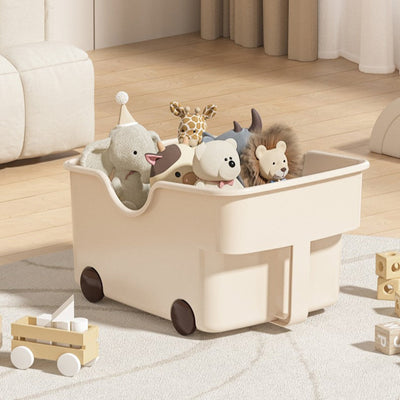 Multi-Purpose Basket With Wheels Long Type (Set Of 2)