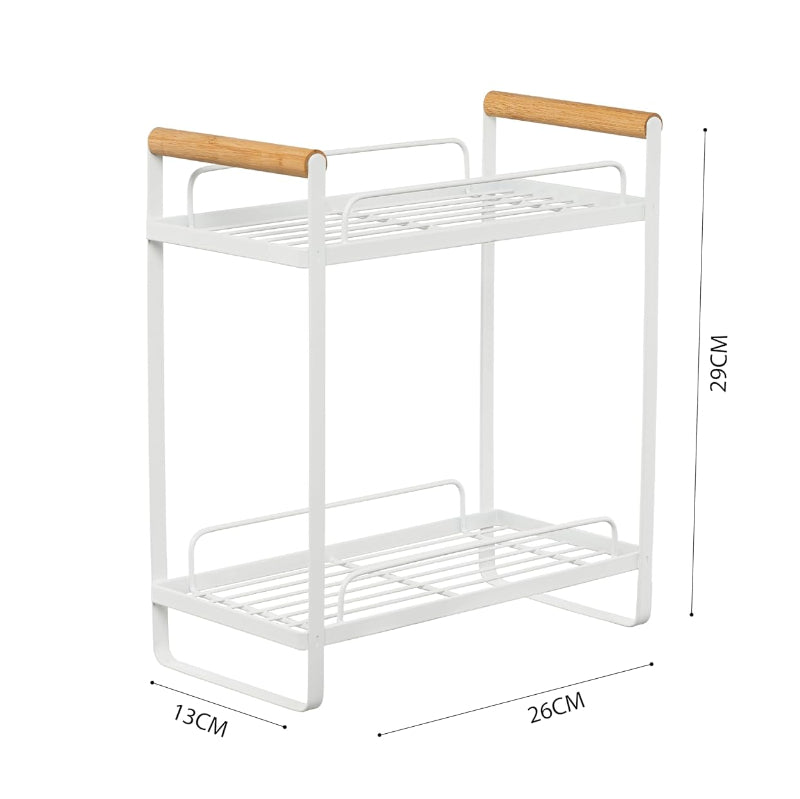 2-Tier Countertop  Organizer Rack