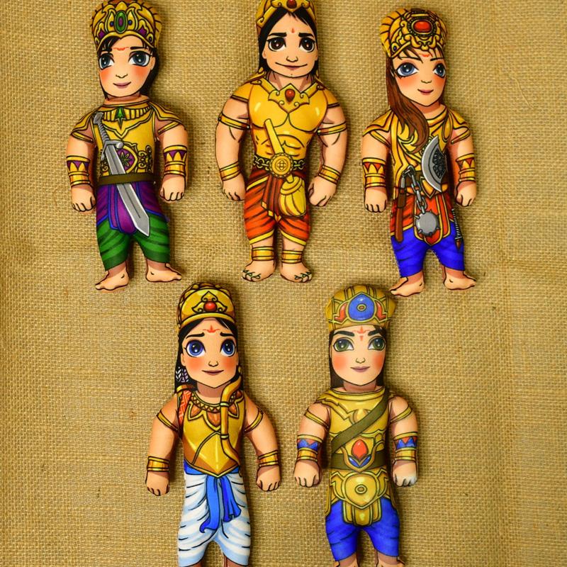Sowpeace Stitched Cotton Panch Pandava