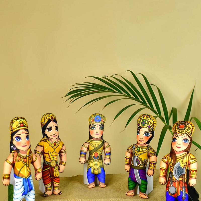 Sowpeace Stitched Cotton Panch Pandava