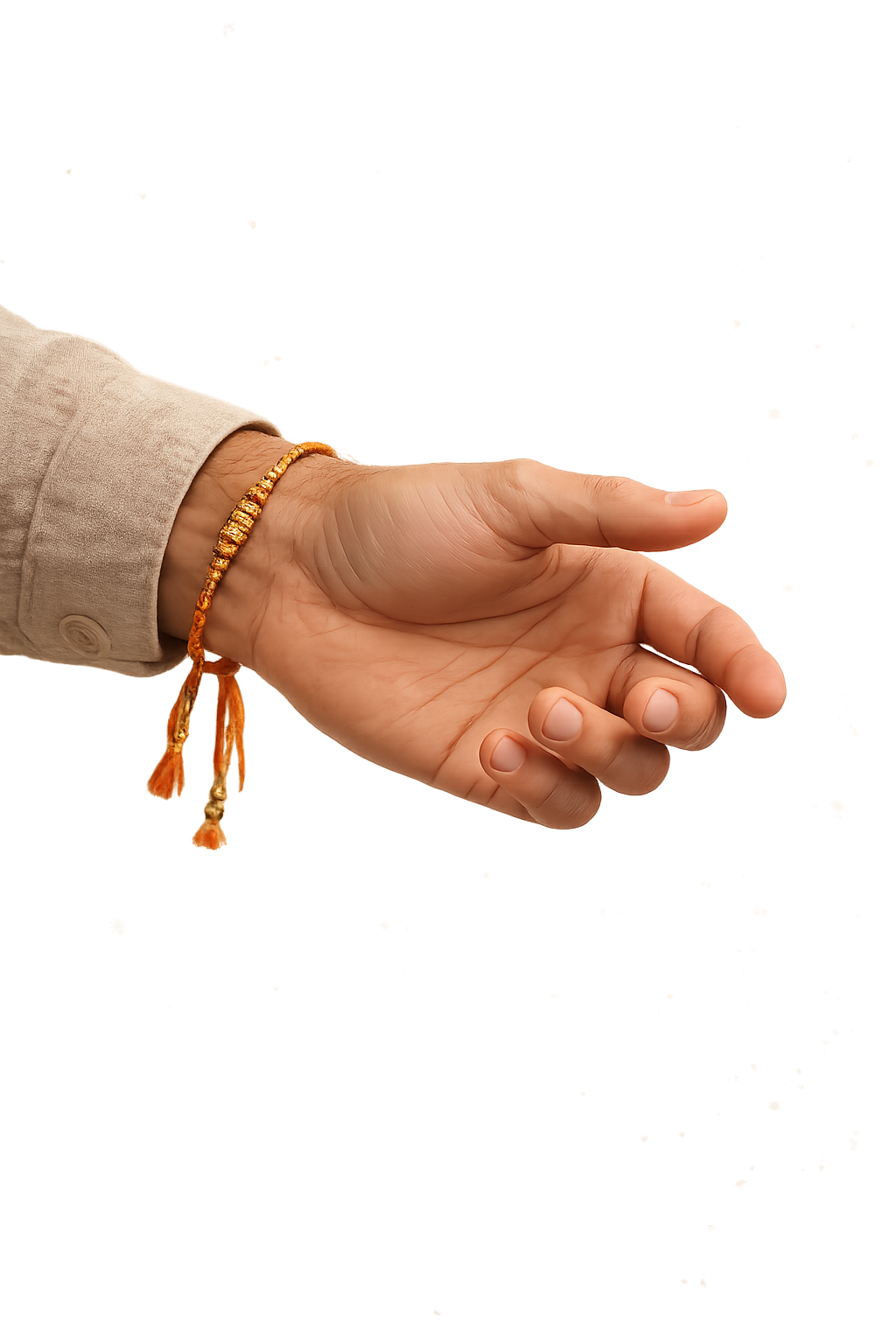 Rakhi tying hand