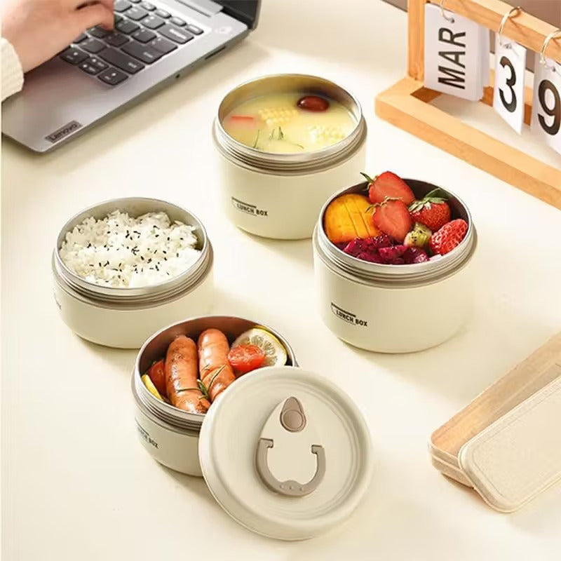 FreshCarry Bento Lunch System with Airtight Bowl & Insulated Container Bag