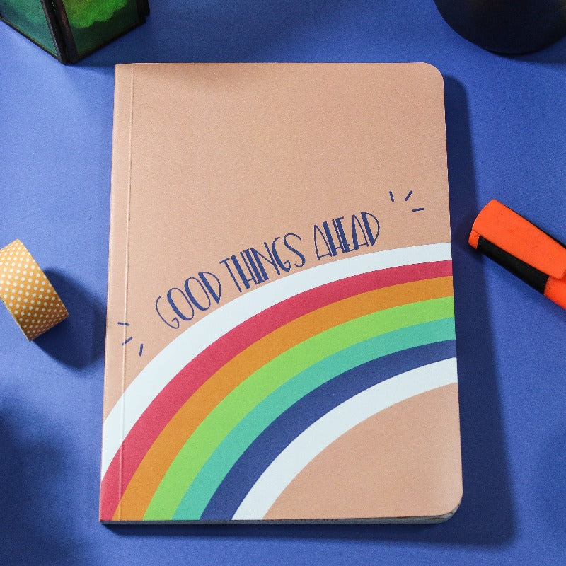Good Things Ahead Diary (Peach Edition) Notebooks Pin It Up   