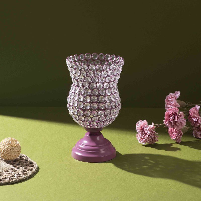 Crystal Rose Blossom Accent (Heather Rose)