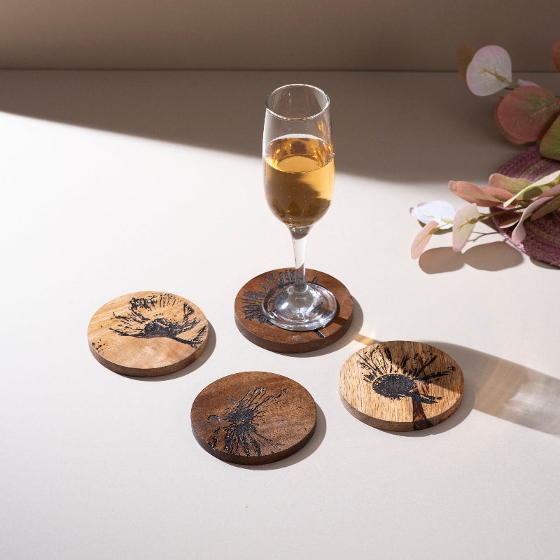 Windswept Wishes Coaster Set Of 4