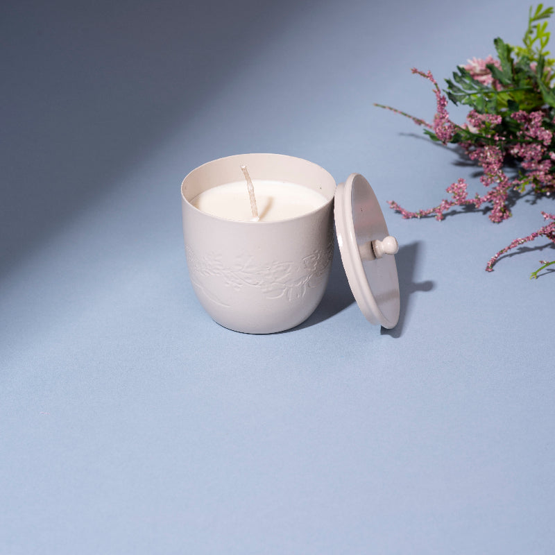 Ivory Oasis Votive Candle