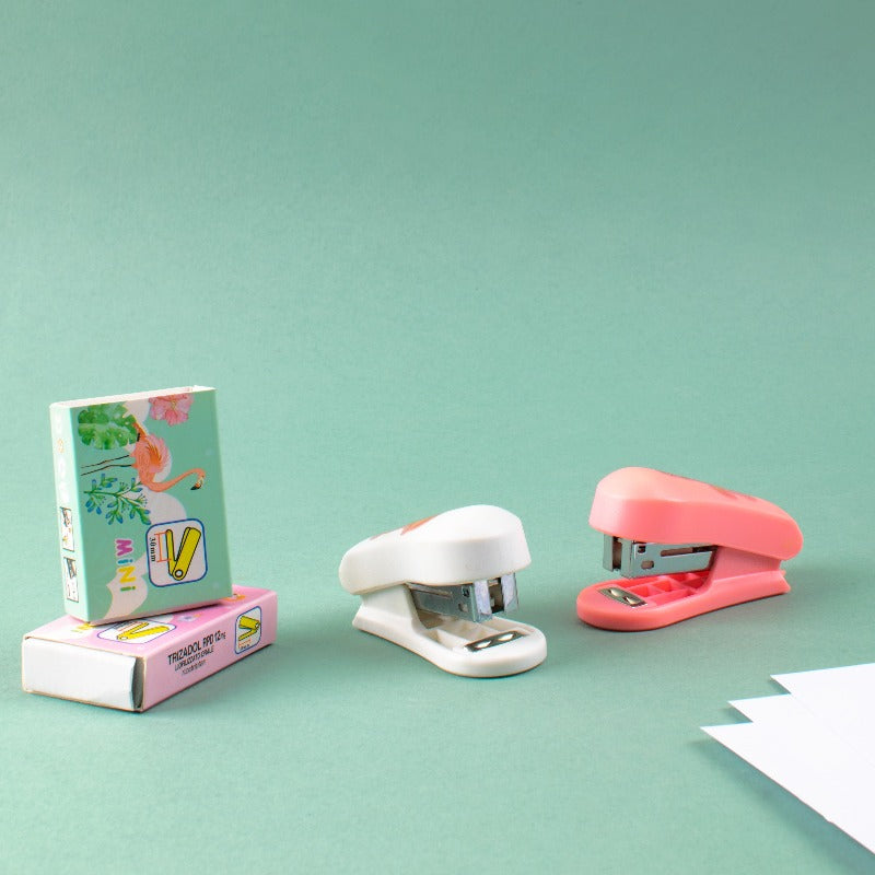 Kawaii Animal Mini Stapler Set