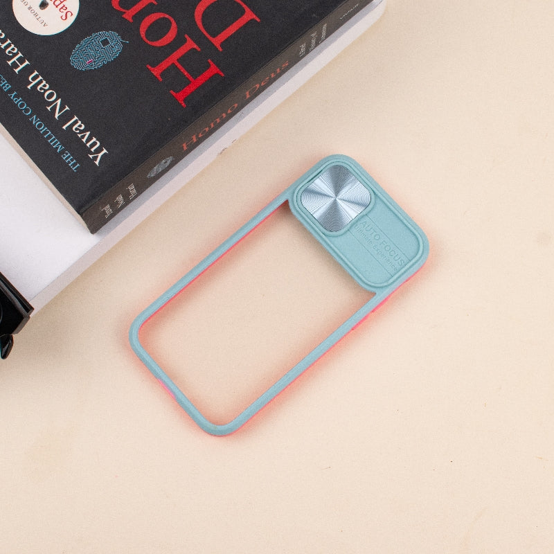 Chic Charm Camera Slider iPhone 14 Plus Cover iPhone 14 Plus The June Shop Sky Blue  