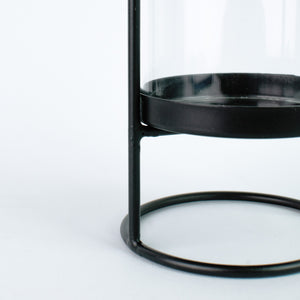 Roisin Black Metal Candle Holder Candle Holders The June Shop   