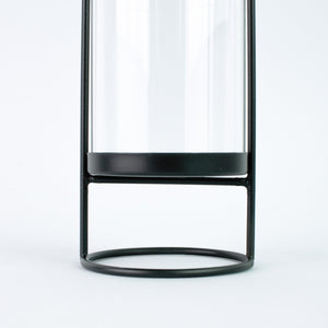 Roisin Black Metal Candle Holder Candle Holders The June Shop   