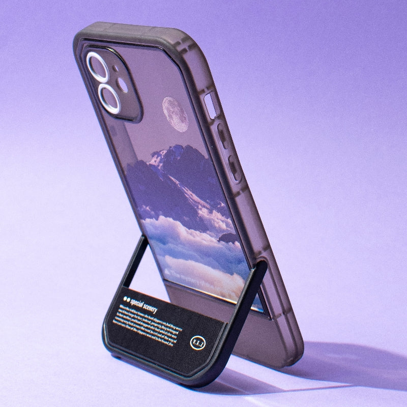 Mystery Of Mountains Kickstand 2.0 Edition Apple iPhone 12 Case iPhone 12 The June Shop   
