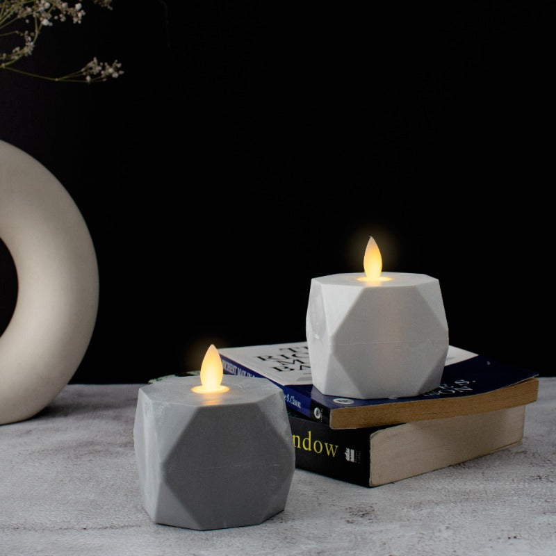Relaxing Radiance Flameless LED Candle (Battery-Operated)