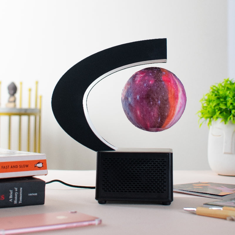 Ethereal Levitating Magnetic Globe | Bluetooth Speaker & Subwoofer Levitating The June Shop   