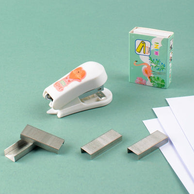 Kawaii Animal Mini Stapler Set