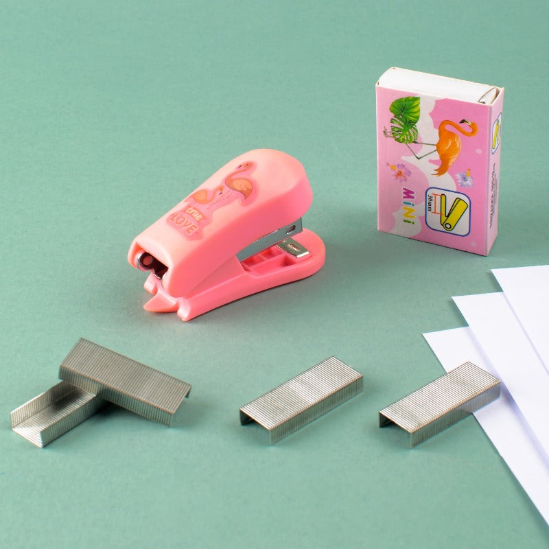 Kawaii Animal Mini Stapler Set