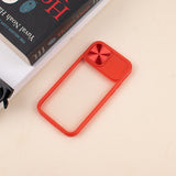 Chic Charm Camera Slider iPhone 14 Plus Cover iPhone 14 Plus The June Shop Tangy Red  