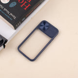 Chic Charm Camera Slider iPhone 14 Plus Cover iPhone 14 Plus The June Shop Azure Blue  