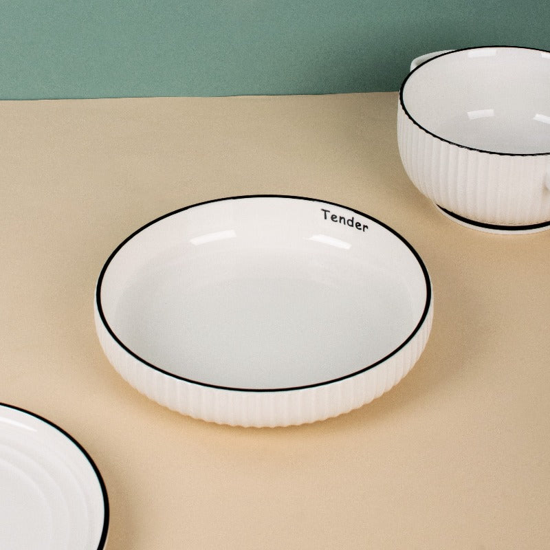Keiko Deep Plate Serving Tray The June Shop   