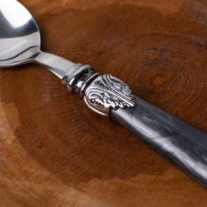 Pewter Accent Regal 24 Piece Cutlery Set Cutlery June Trading   