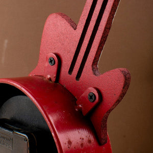 Vintage Charm Guitar-Inspired Table Clock Table Clocks The June Shop   